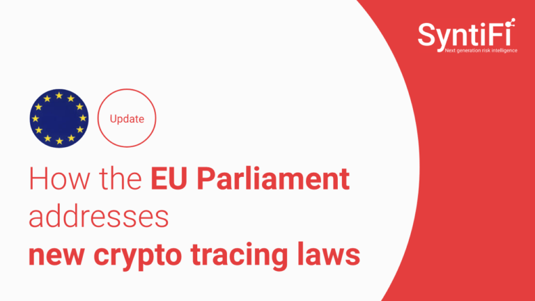 How the EU Parliament addresses new crypto tracing laws