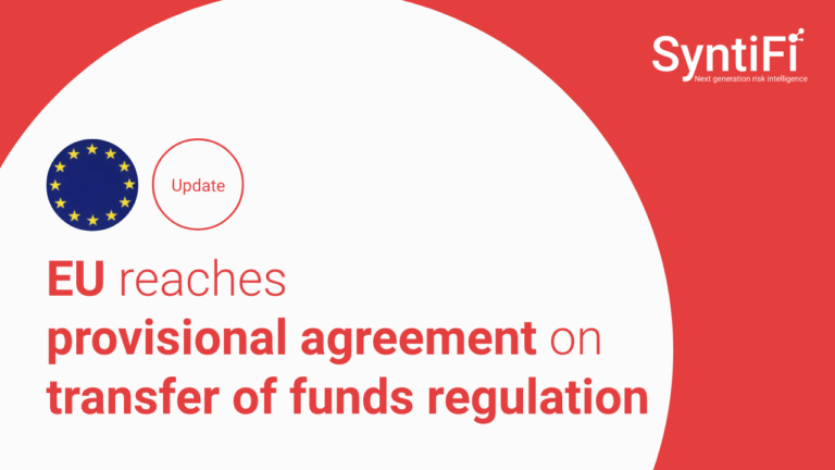 EU reaches provisional agreement on transfer of funds regulation